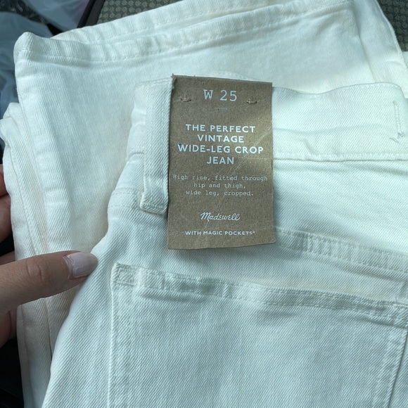 Madewell the perfect vintage wide-leg crop jean - Picture 6 of 6